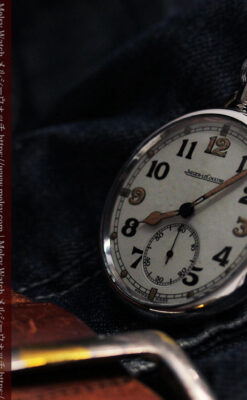 ジャガールクルト 英国陸軍のアンティーク懐中時計 【1940年頃】-P2292-14