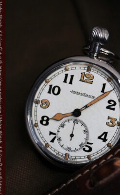 ジャガールクルト 英国陸軍のアンティーク懐中時計 【1940年頃】-P2292-15