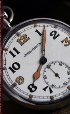 ジャガールクルト 英国陸軍のアンティーク懐中時計 【1940年頃】-P2292-17