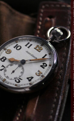 ジャガールクルト 英国陸軍のアンティーク懐中時計 【1940年頃】-P2292-6