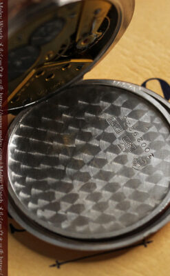 オメガ ローズ色の銀無垢アンティーク懐中時計 【1941年製】-P2293-15