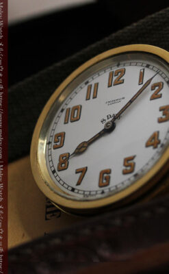 英国ベンソン 8日巻きの大型アンティーク懐中時計 【1920年頃】-P2294-12