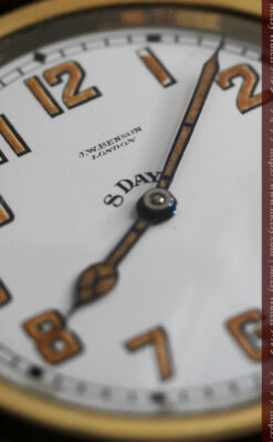 英国ベンソン 8日巻きの大型アンティーク懐中時計 【1920年頃】-P2294-13