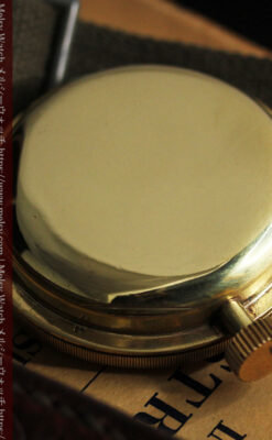 英国ベンソン 8日巻きの大型アンティーク懐中時計 【1920年頃】-P2294-18