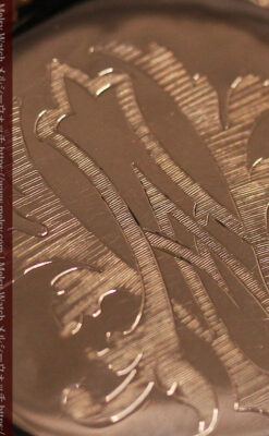 オメガ 彫りと装飾の美しい14金無垢アンティーク懐中時計 【1907年製】-P2296-10