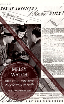 ウォルサム印刷物-M3157