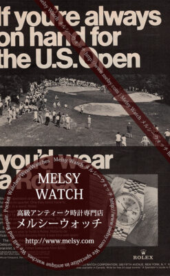 [宅送] ロレックス広告 オイスター腕時計・スピードモデル 【1936年頃】 コレクション