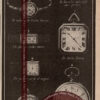 ロンジン広告 【1919年頃】 初期の腕時計など8点-M3256