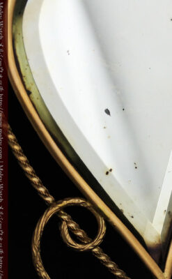 鏡とジュエリーケース付き懐中時計スタンド-S0828-18