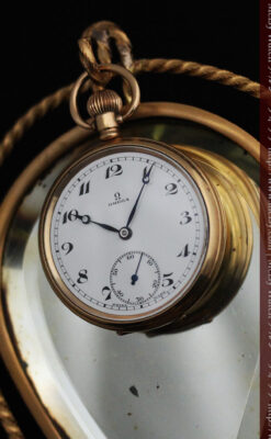 鏡とジュエリーケース付き懐中時計スタンド-S0828-8