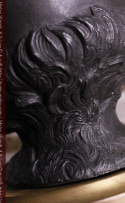 蹄鉄と馬の足を模った懐中時計用アンティークスタンド-S0841-14