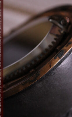 蹄鉄と馬の足を模った懐中時計用アンティークスタンド-S0841-16