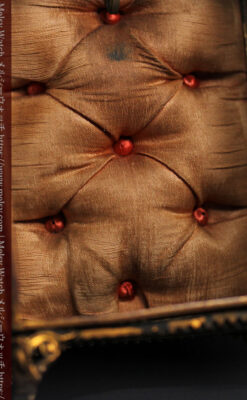 五角形の扉を持つアンティーク懐中時計収納スタンド-S0842-19