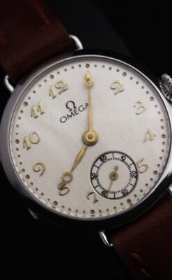 オメガの女性用アンティーク腕時計-W1119-12