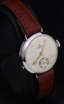 オメガの女性用アンティーク腕時計-W1119-14