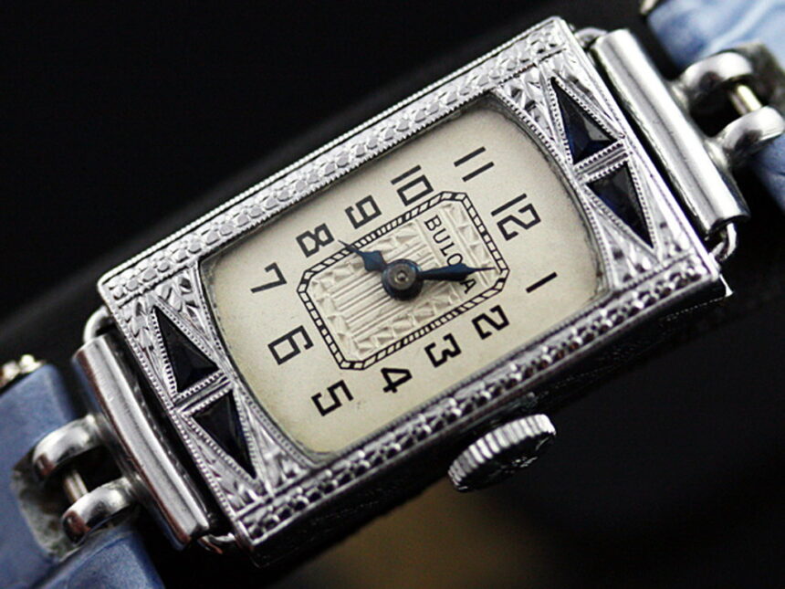 ブローバのアンティーク腕時計-W1159-1