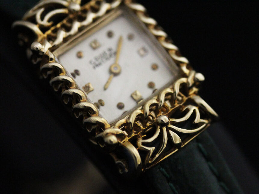 グリュエンのアンティーク腕時計-W1219-1