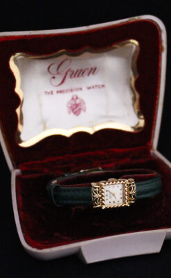 グリュエンのアンティーク腕時計-W1219-18