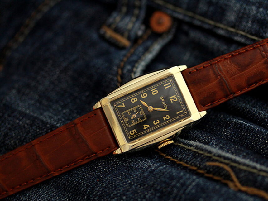 グリュエンのアンティーク腕時計-W1241-1