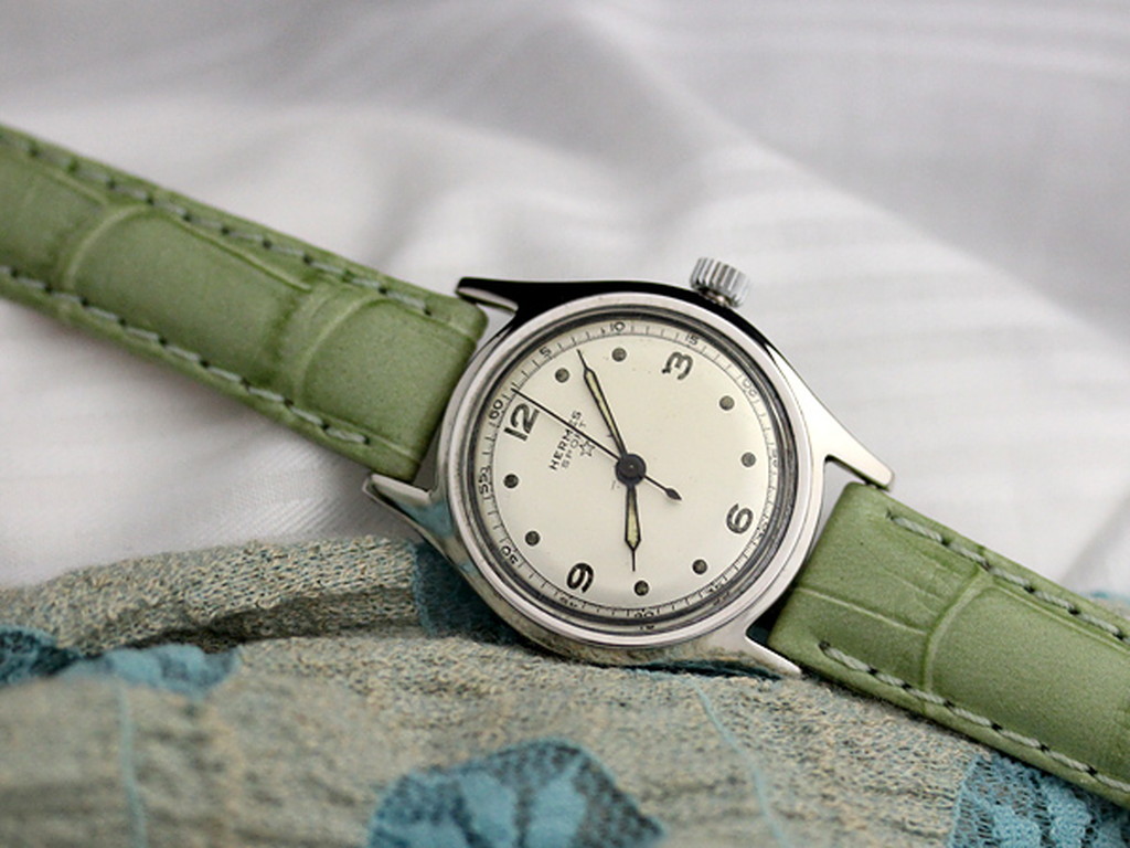 現品限り】エルメス ワンハンドウォッチ HERMES 1940年代 手巻き