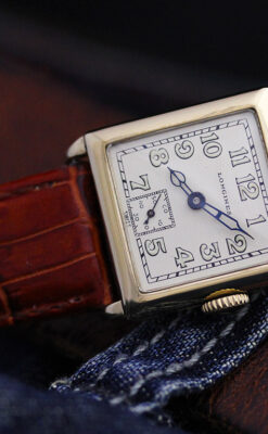 LONGINES Ladies Rectangle/ロンジン　婦人用機械式腕時計