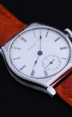 エルジンのアンティーク腕時計-W1377-11