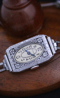 エルジンのアンティーク腕時計-W1379-7