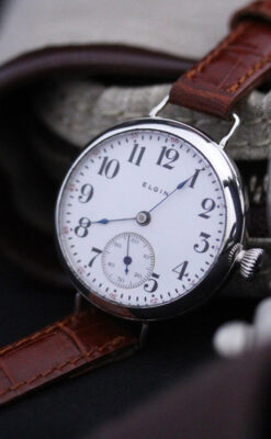 エルジンのアンティーク腕時計-W1383-1