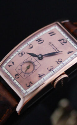 グリュエンのアンティーク腕時計-W1386-1