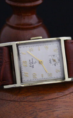 エルジンのアンティーク腕時計-W1389-5