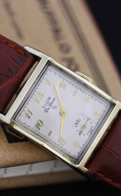 エルジンのアンティーク腕時計-W1389-7