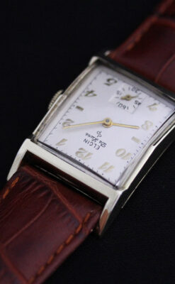 エルジンのアンティーク腕時計-W1389-9