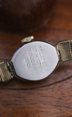 エルメスの女性用アンティーク腕時計-W1395-14