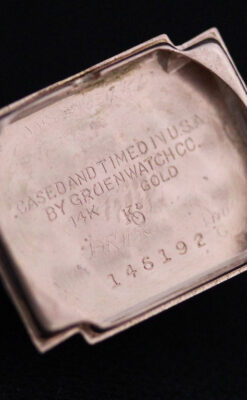 グリュエンの女性用アンティーク腕時計-W1396-17