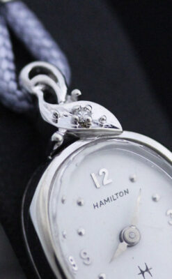 ハミルトンの女性用アンティーク腕時計-W1397-12