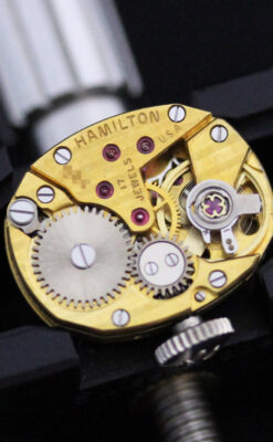 ハミルトンの女性用アンティーク腕時計-W1397-15