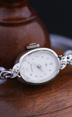 ハミルトンの女性用アンティーク腕時計-W1397-4