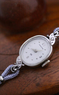 ハミルトンの女性用アンティーク腕時計-W1397-6