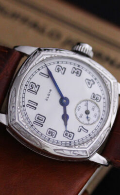 エルジンのアンティーク腕時計-W1399-13