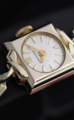 ロンジンの女性用アンティーク腕時計-W1400-2