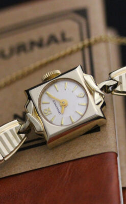 ロンジンの女性用アンティーク腕時計-W1400-7