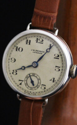 ベンソンのアンティーク腕時計-W1409-6