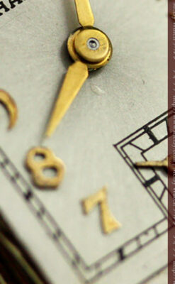 ハミルトン1941年製の縦長のアンティーク腕時計-W1082-14