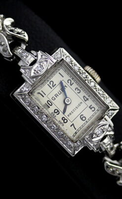 グリュエンのアンティーク腕時計-W1254-9