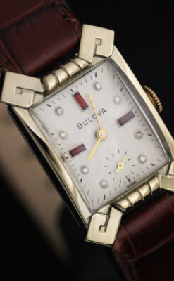 ブローバのアンティーク腕時計-W1417-13