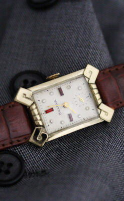 ブローバのアンティーク腕時計-W1417-5