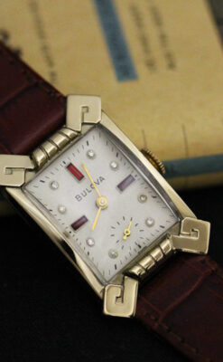 ブローバのアンティーク腕時計-W1417-6