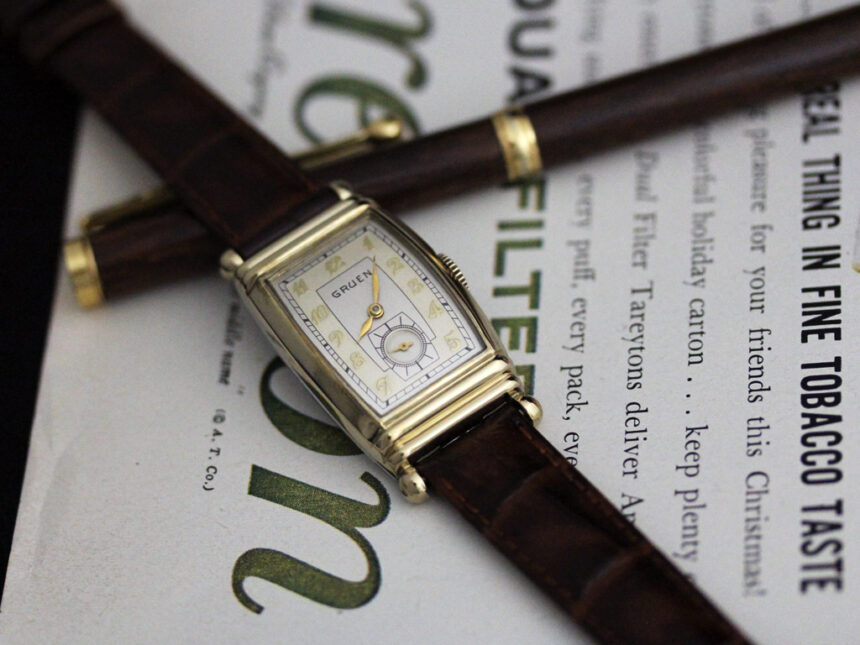 グリュエンのアンティーク腕時計-W1429-1