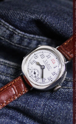 スイス製のアンティーク腕時計-W1433-3