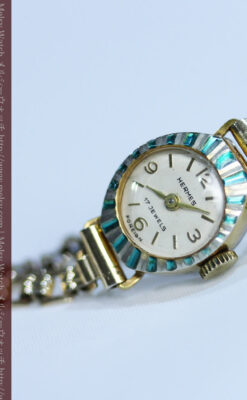 エルメスのアンティーク腕時計-W1439-7